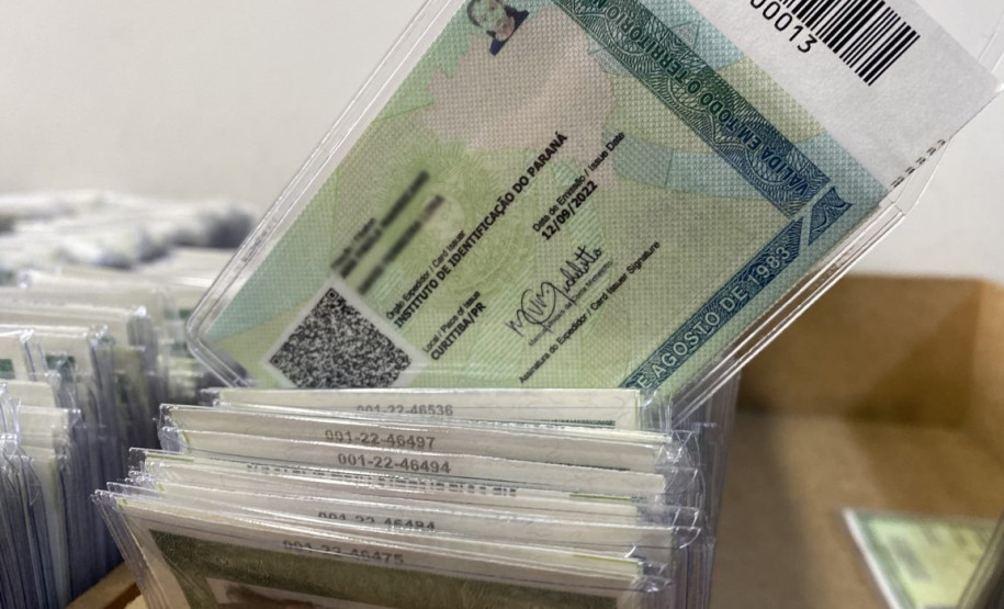 PCPR emite 1 milhão de novas Carteiras de Identidade Nacional em 2024