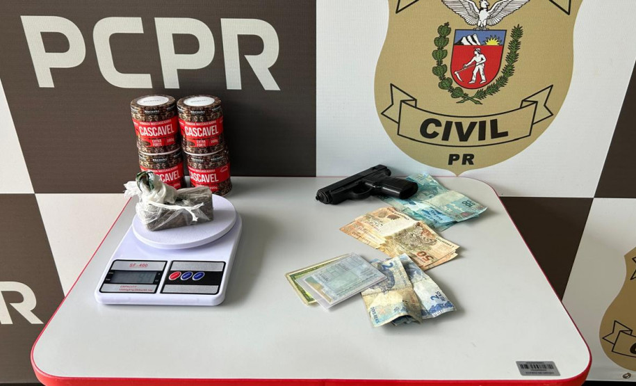 PCPR prende dois homens por tráfico de drogas e roubo ocorrido em Cidade Gaúcha