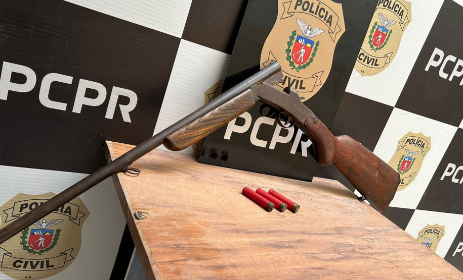 PCPR prende homem por maus-tratos, posse ilegal de arma de fogo e ameaça em Cidade Gaúcha