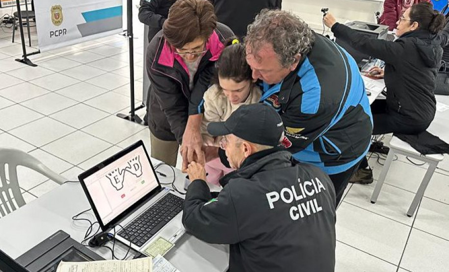 PCPR na Comunidade leva serviços de polícia judiciária à população de Nova Santa Bárbara
