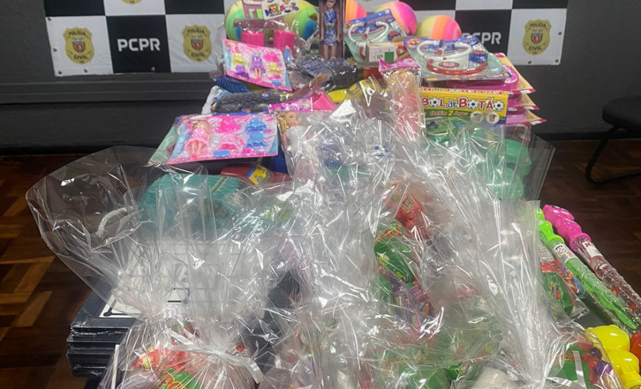 PCPR realiza doação de diversos objetos apreendidos sem origem para instituições na Capital