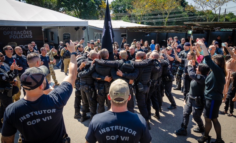 PCPR forma 16 agentes de segurança pública no 7º Curso de Operações Policiais