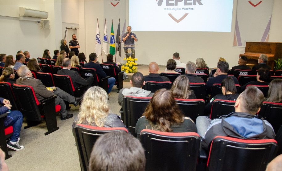 PCPR promove palestra sobre Saúde Mental e Qualidade de Vida para policiais civis