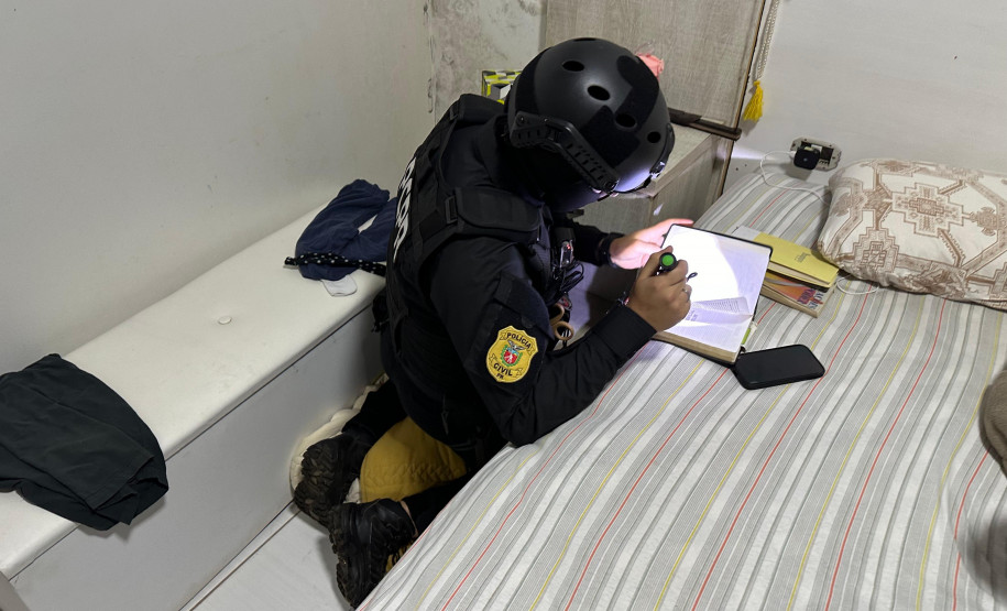 PCPR prende 57 pessoas em operações simultâneas contra o crime organizado