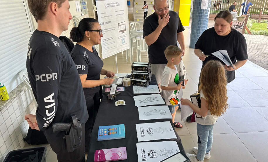 PCPR na Comunidade leva serviços de polícia judiciária, orientações e palestras para mais de 2,1 mil pessoas em Curitiba e Faxinal