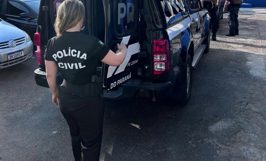 PCPR prende homem por descumprimento de medida protetiva e outros crimes contra a ex-companheira em Carambeí