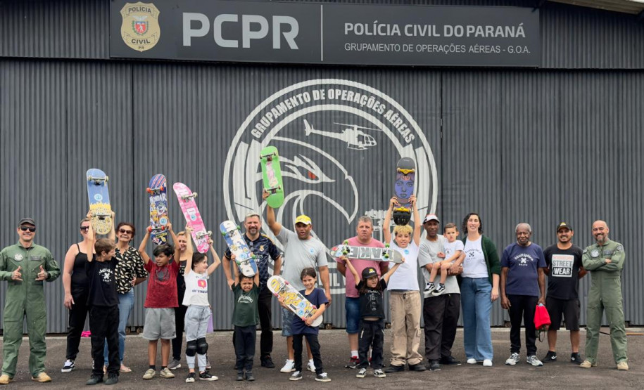 PCPR recebe visita de grupo de crianças e seus familiares em Curitiba