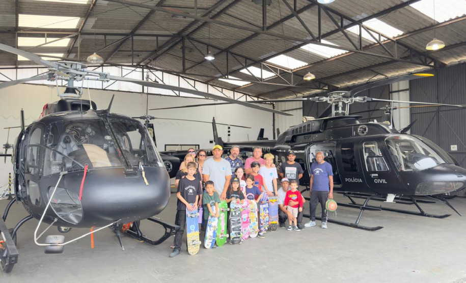 PCPR recebe visita de grupo de crianças e seus familiares em Curitiba