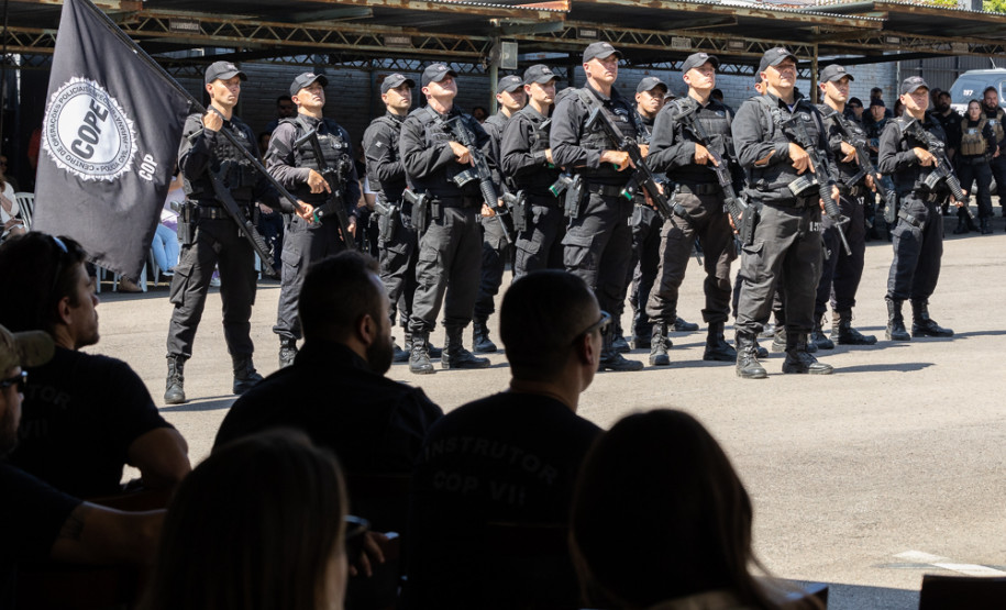 PCPR forma 16 agentes de segurança pública no 7º Curso de Operações Policiais