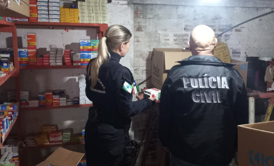PCPR prende duas pessoas pela venda irregular de medicamentos em São José dos Pinhais