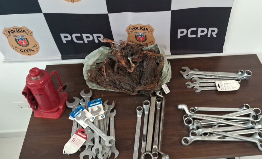 PCPR participa de operação contra crimes de furto, roubo e receptação de fios de cobre