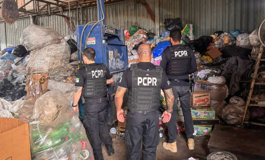 PCPR participa de operação contra crimes de furto, roubo e receptação de fios de cobre