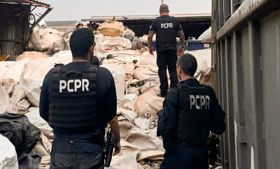 PCPR participa de operação contra crimes de furto, roubo e receptação de fios de cobre