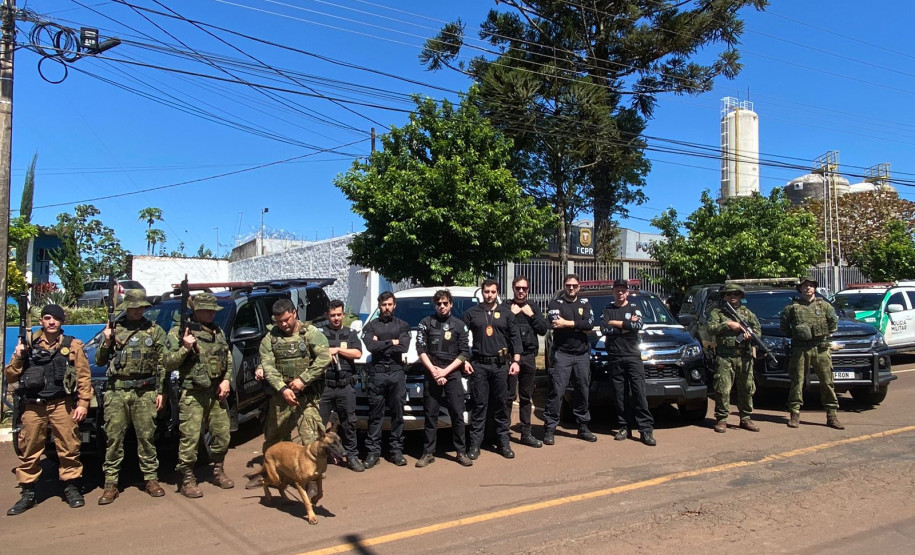 PCPR prende 57 pessoas em operações simultâneas contra o crime organizado