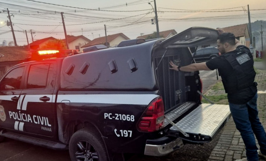 PCPR prende homem investigado por tentativa de homicídio em Pato Branco