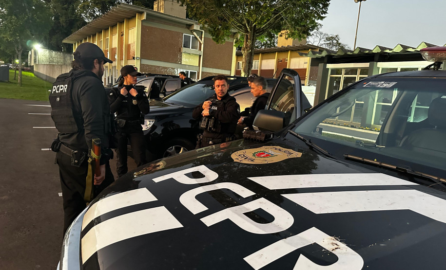PCPR prende nove integrantes de organização criminosa especializada em roubos de cargas