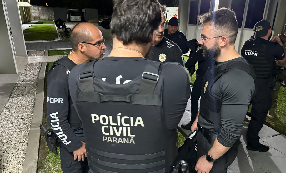 PCPR cumpre 137 mandados em megaoperação contra organização criminosa em três estados