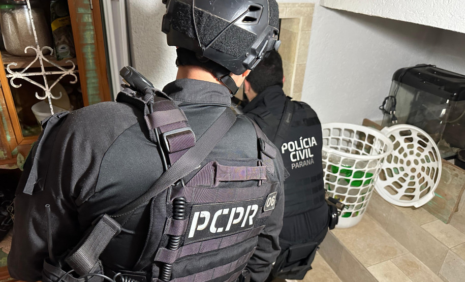 PCPR cumpre 137 mandados em megaoperação contra organização criminosa em três estados