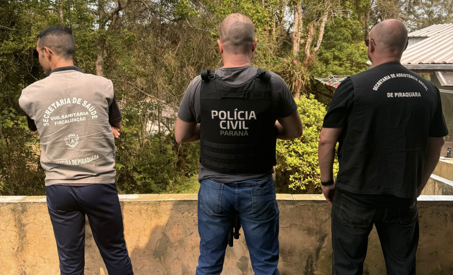 PCPR e Prefeitura interditam asilo clandestino em Piraquara