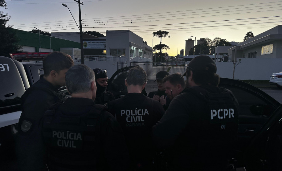 PCPR prende nove integrantes de organização criminosa especializada em roubos de cargas