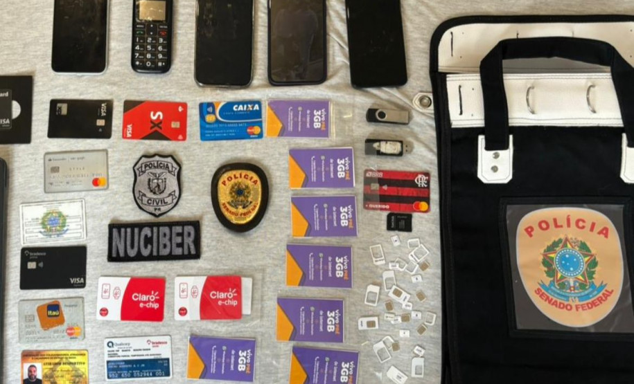 PCPR e Polícia do Senado Federal deflagram ação contra grupo suspeito de golpes que ultrapassam R$ 2 milhões