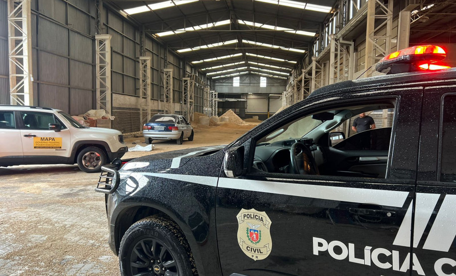 PCPR prende suspeitos por adulteração de farelo de soja destinado à exportação