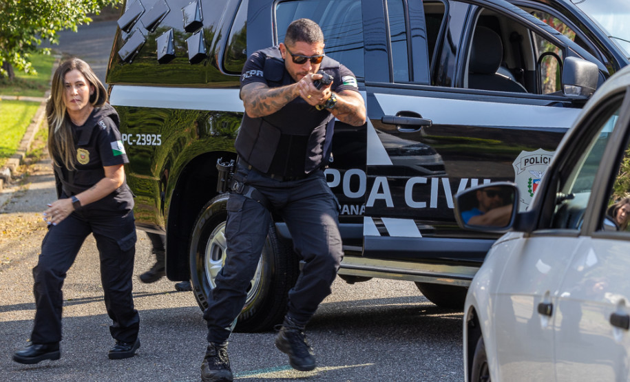 PCPR prende homem em flagrante por ameaça e perseguição em Bocaiuva do Sul