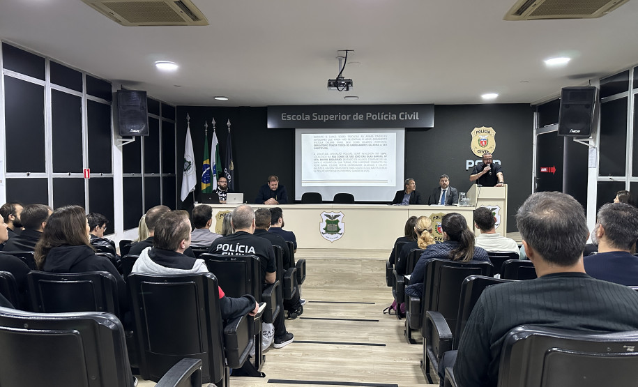 PCPR promove curso de padronização para policiais civis que atuarão no Verão Maior Paraná