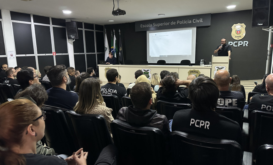 PCPR promove curso de padronização para policiais civis que atuarão no Verão Maior Paraná