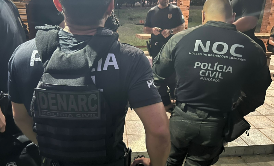 PCPR prende seis pessoas durante operação contra o tráfico de drogas no noroeste do estado