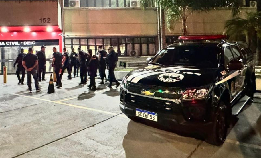 PCPR, PCGO e PCSP desarticulam organização criminosa envolvida em furtos e roubos que ultrapassam R$ 50 milhões