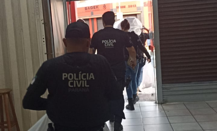 PCPR apreende 300 aparelhos eletrônicos roubados em estabelecimentos comerciais de Londrina