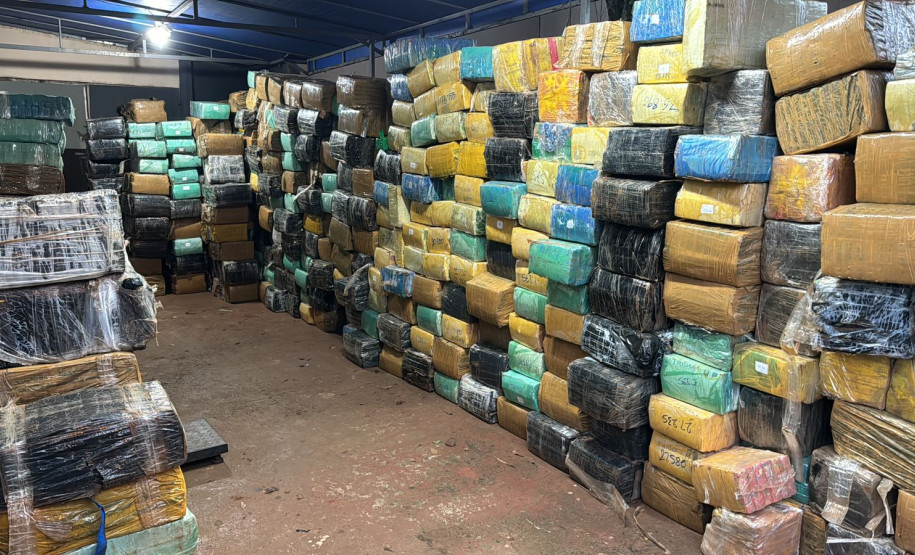 PCPR apreende 11 toneladas de maconha em Foz do Iguaçu