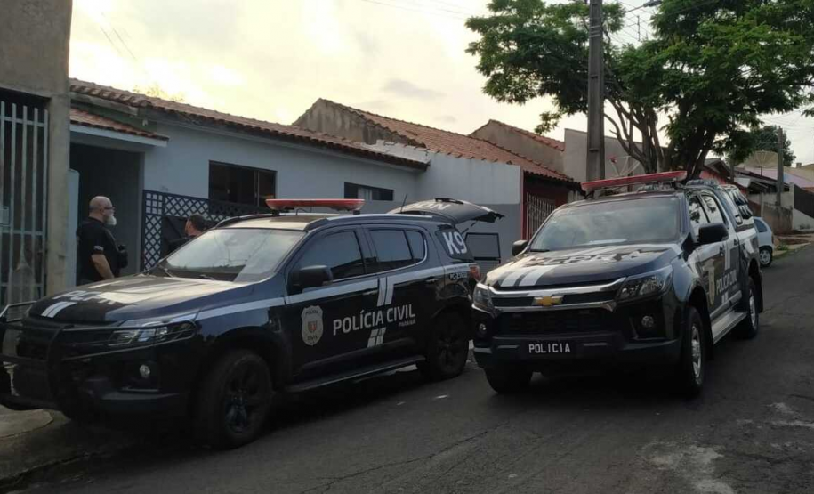 PCPR prende cinco pessoas durante operação contra o tráfico de drogas em Cornélio Procópio