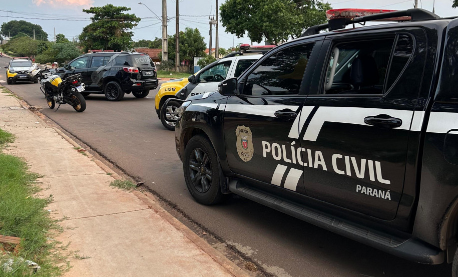 PCPR e PMPR prendem dois homens e apreende um adolescente por homicídio ocorrido em Umuarama