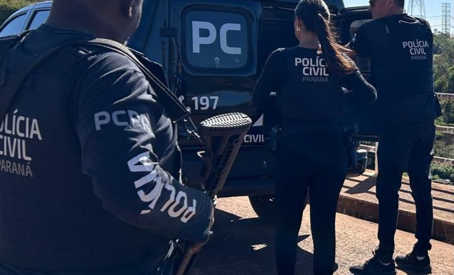 PCPR prende homem condenado a 20 anos por roubo em Araucária