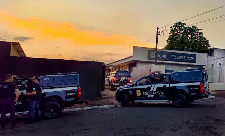 PCPR prende dois homens pelo crime de roubo em Cruzeiro do Oeste