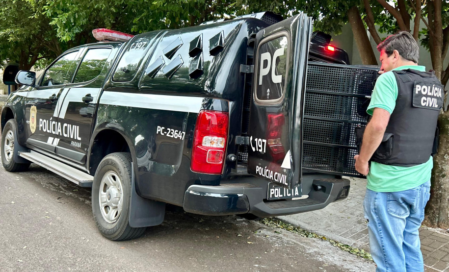 PCPR prende homem por homicídio e apreende objetos relacionados ao crime em Cidade Gaúcha
