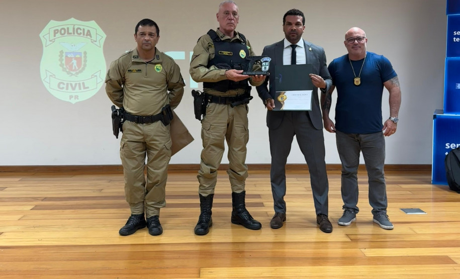 PCPR ministra palestra sobre crimes de trânsito para PMPR em Curitiba