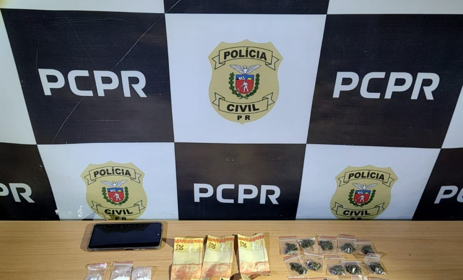 PCPR prende homem em flagrante por tráfico de drogas em Piraquara
