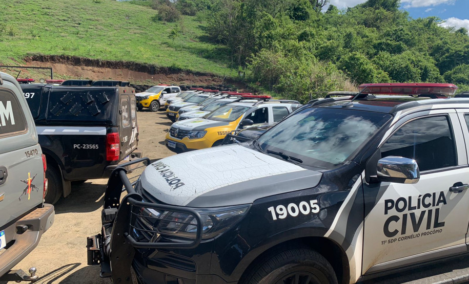 PCPR e PMPR cumpre 16 mandados em operação contra o tráfico de drogas