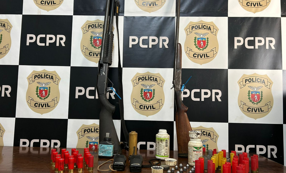PCPR prende homem por porte ilegal de arma de fogo em Congonhinhas