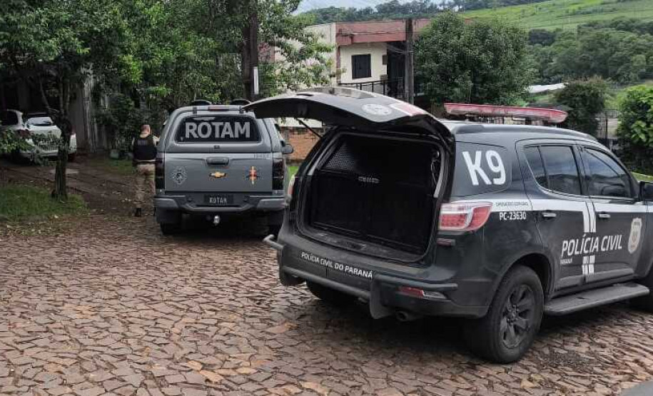 PCPR e PMPR prendem três homens por tráfico de drogas e apreende 91 mil reais em Dois Vizinhos