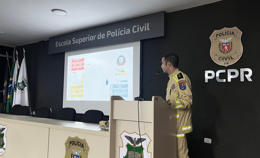 PCPR inicia terceira turma do curso de padronização para agentes de segurança que atuarão no Verão Maior Paraná