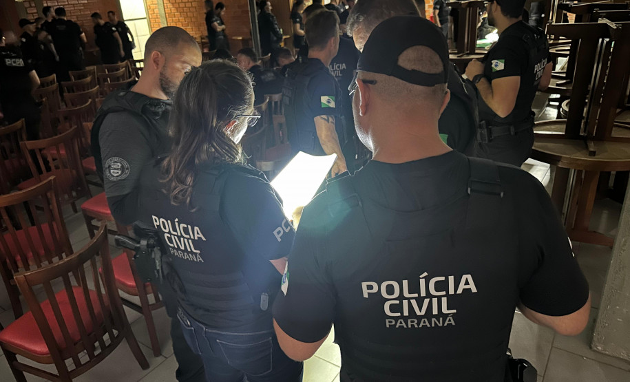 PCPR desmantela organização criminosa ligada ao tráfico de drogas e armas em Telêmaco Borba