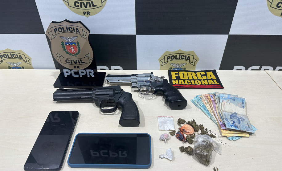 PCPR e Força Nacional prendem dois homens pelo crime de cárcere privado em Cruzeiro do Oeste