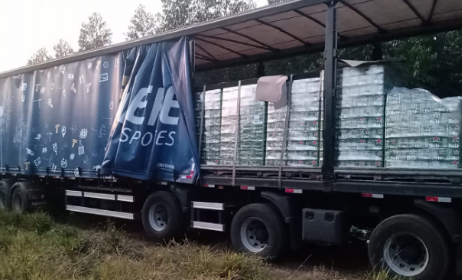 PCPR prende quatro homens por roubo de carga avaliada em 400 mil reais em Ponta Grossa