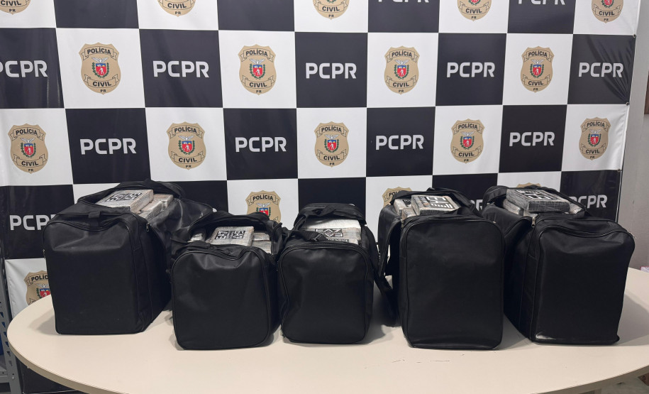 PCPR prende casal com 169 kg de cocaína em desdobramento de apreensão histórica no Paraná