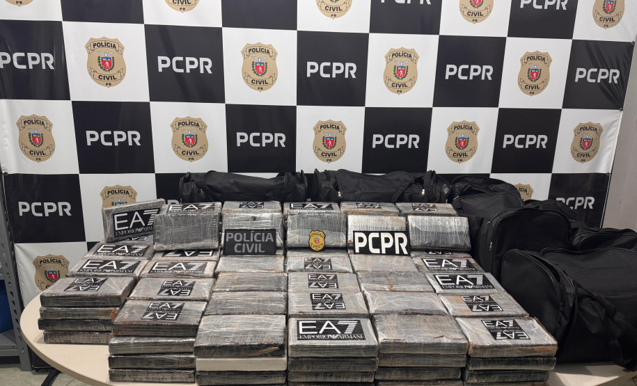 PCPR prende casal com 169 kg de cocaína em desdobramento de apreensão histórica no Paraná
