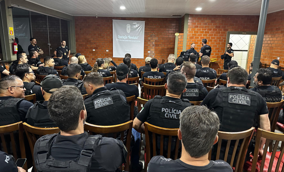 PCPR desmantela organização criminosa ligada ao tráfico de drogas e armas em Telêmaco Borba